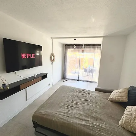 Apartament A 1 Min De La Plage, Parking Inclus